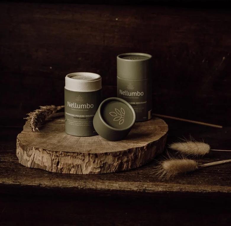 Nellumbo- Shampoing poudre moussant -50 Gr