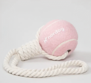 Balle de Tennis avec Corde-ROSE