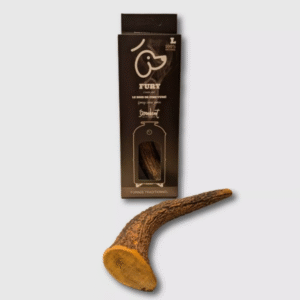 Bois de Cerf ,entier Fumé au Jambon-FURY –Taille L (15 à 22 cm )