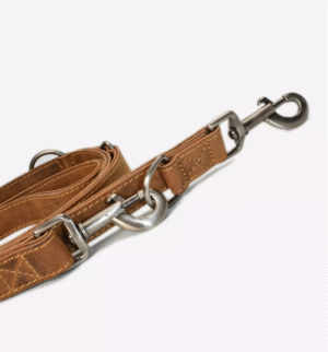 Greenburry-Laisse en Cuir Vintage Dogmaster
