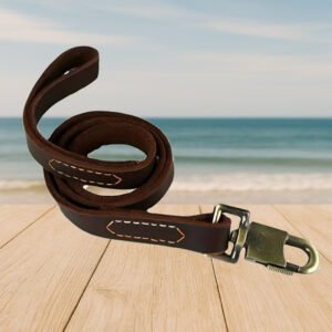 Vintage-Laisse en Cuir