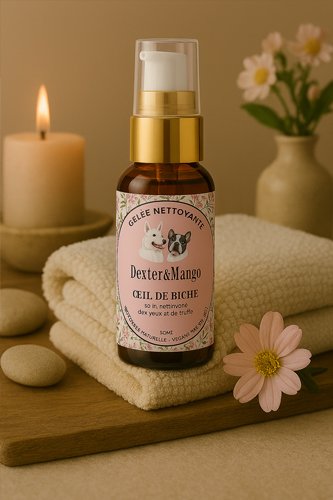 Dexter et mango-Gelée Nettoyante Œil de Biche
